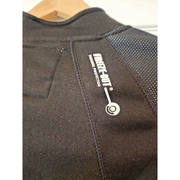 Freeze Out Thermal Protection Motorcycle Pullover Women’s Size Small Black/Blue - Picture 5 of 6